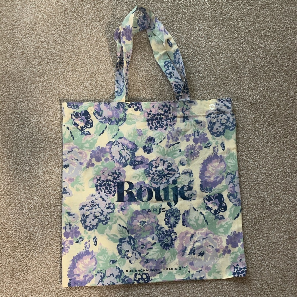 Rouje floral tote